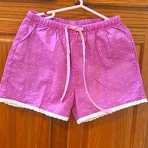 Sweet Honey, 😊 Happy Every Day Light Violet Summer Shorts for a Girl Siz